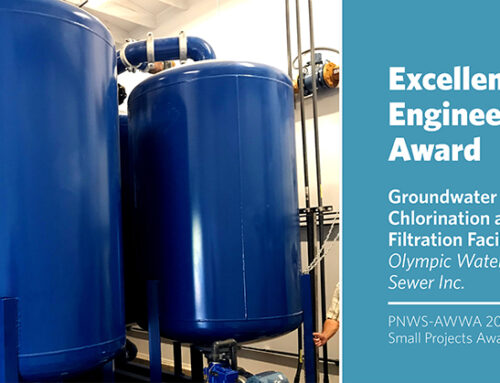 Olympic Water & Sewer, Inc.’s Chlorination & Filtration Facility Wins Excellence in Engineering Award