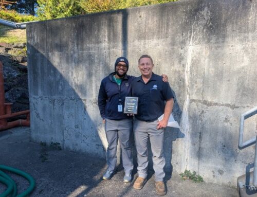 Olympic Water & Sewer Inc. Receives WA Ecology’s Outstanding Performance Award